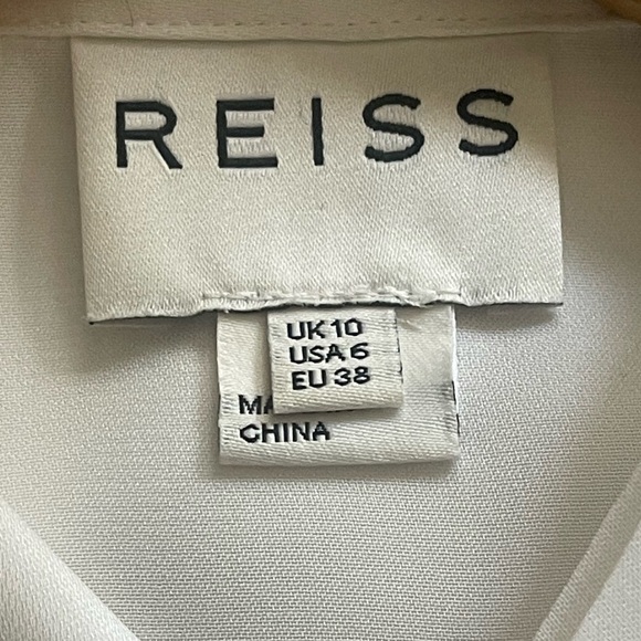 Reiss Classic White Button Down Top - Picture 7 of 7